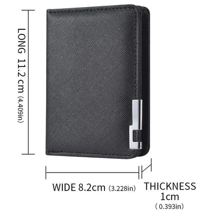 Retro Slim Bifold Wallet