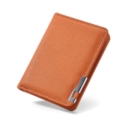 Retro Slim Bifold Wallet
