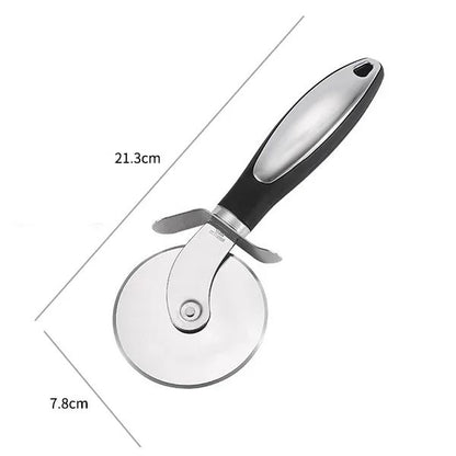 Stainless Steel Pizza Cutter Wheel – Heavy-Duty Dough & Pastry Slicer