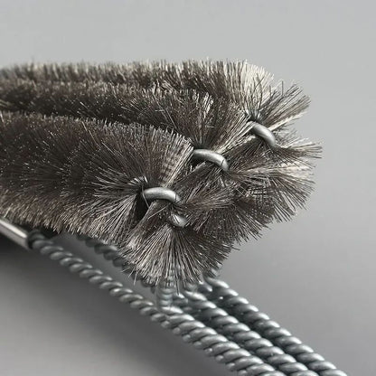 18 Inch Grill Brush and Scraper – Heavy-Duty Stainless Steel Grill Brush for Fast BBQ Cleaning