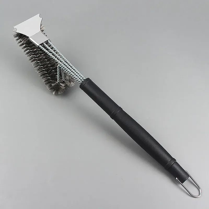 18 Inch Grill Brush and Scraper – Heavy-Duty Stainless Steel Grill Brush for Fast BBQ Cleaning