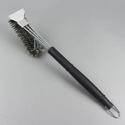 18 Inch Grill Brush and Scraper – Heavy-Duty Stainless Steel Grill Brush for Fast BBQ Cleaning