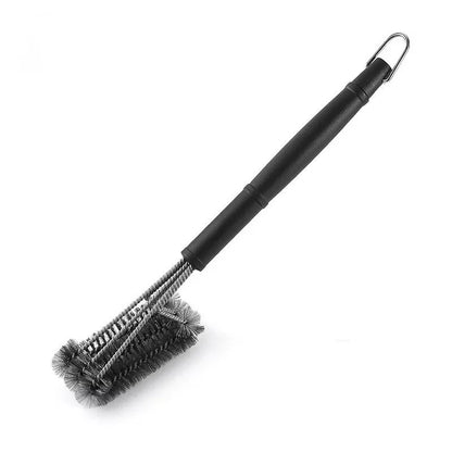 18 Inch Grill Brush and Scraper – Heavy-Duty Stainless Steel Grill Brush for Fast BBQ Cleaning