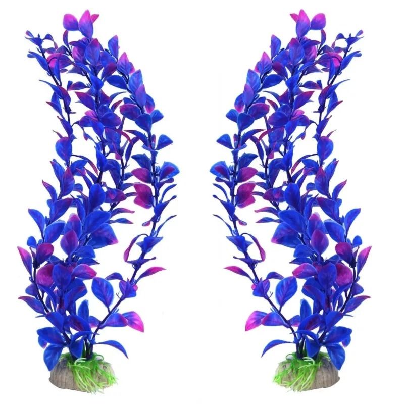 25cm Artificial Plastic Green Grass and High-Performance Aquatic Plant Landscaping