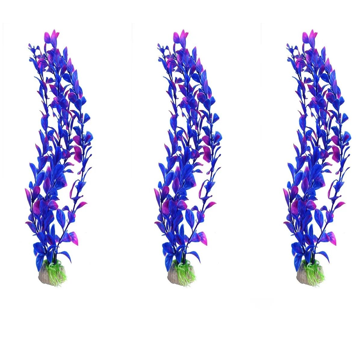 25cm Artificial Plastic Green Grass and High-Performance Aquatic Plant Landscaping