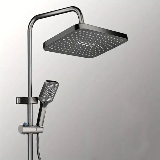 High-Performance Rain Shower Combo – 12-Inch Ultra-Large Overhead & 3-Mode Handheld Set