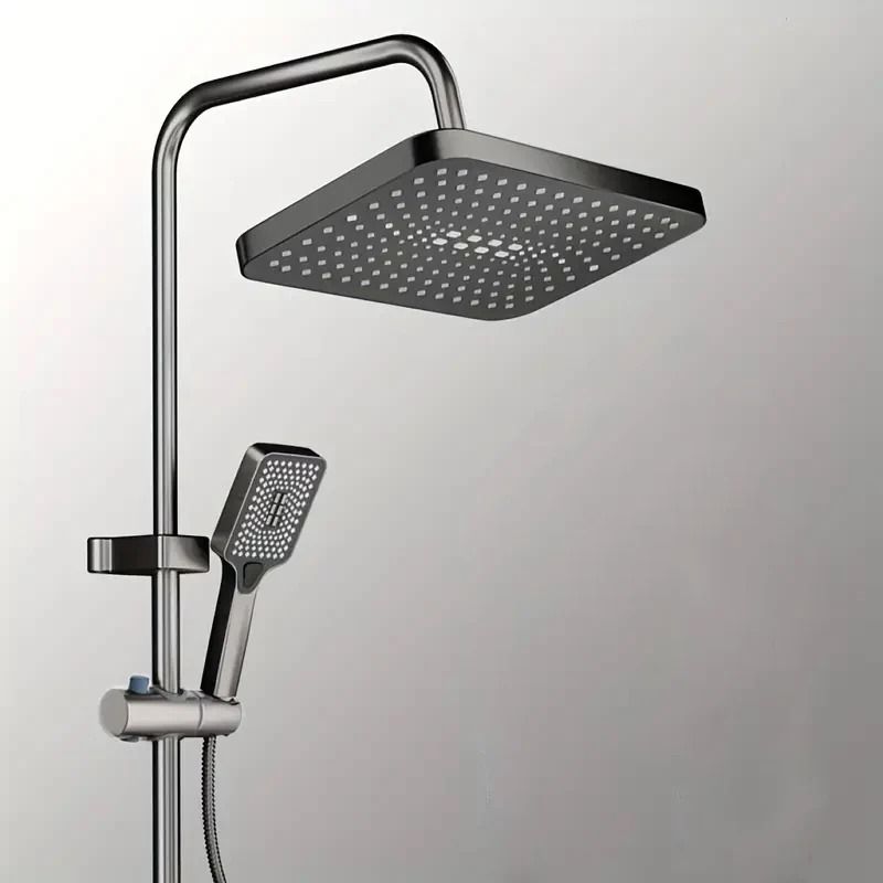 High-Performance Rain Shower Combo – 12-Inch Ultra-Large Overhead & 3-Mode Handheld Set