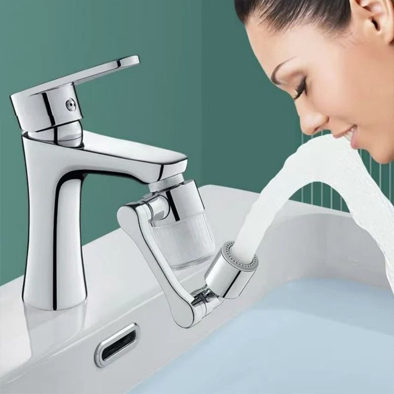 1080° Robotic Arm Faucet Extender – Multi-Jointed 3D Rotation Filter & Splash-Proof Aerator