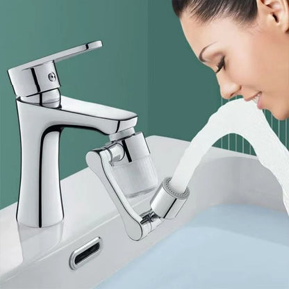 1080° Robotic Arm Faucet Extender – Multi-Jointed 3D Rotation Filter & Splash-Proof Aerator