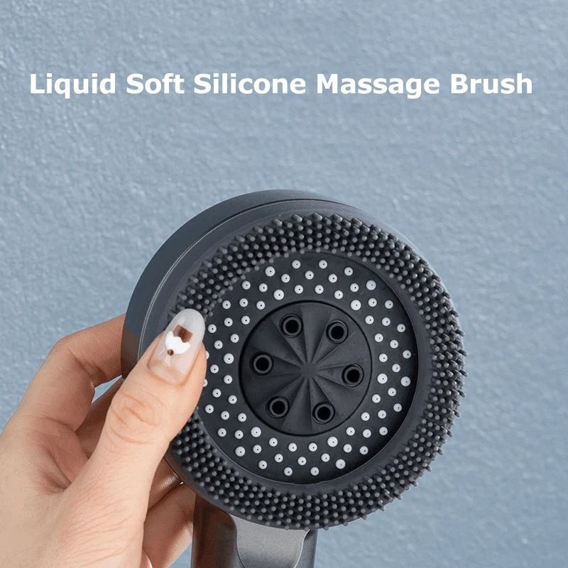 4-Mode Filtered Booster Shower Set – High-Pressure Multifunctional Head