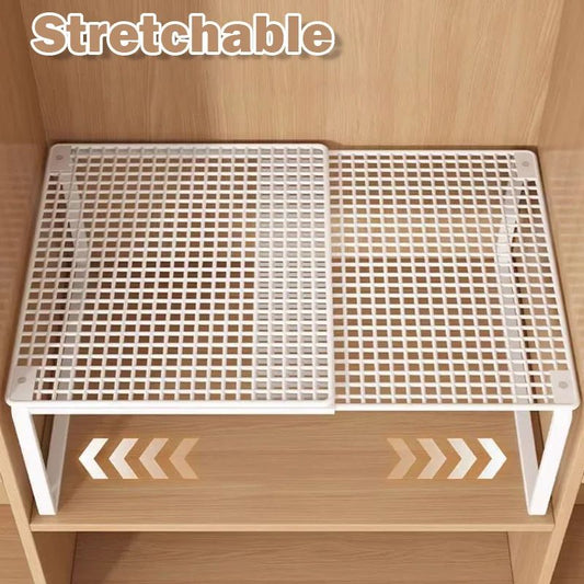 Expandable Wardrobe Shelf Divider Stackable Closet Partition Organizer Board