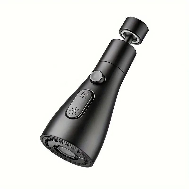 3-Mode Faucet Extender – High-Pressure Splash Prevention & Water-Saving Filter