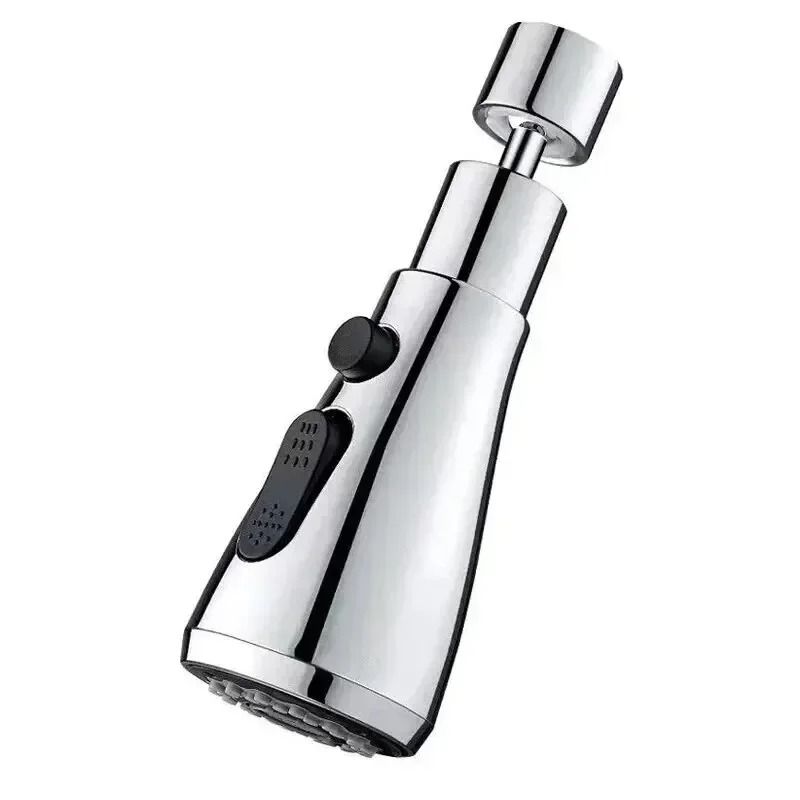 3-Mode Faucet Extender – High-Pressure Splash Prevention & Water-Saving Filter