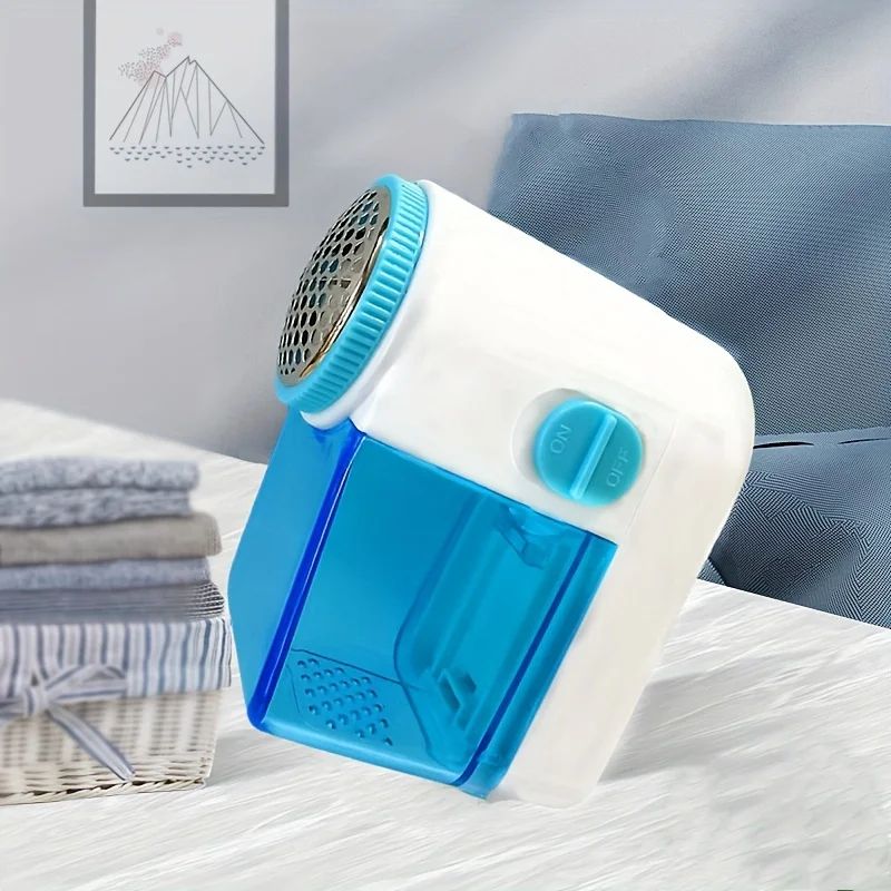 Electric Fabric Lint Remover – Battery-Powered Clothes & Furniture Hairball Shaver
