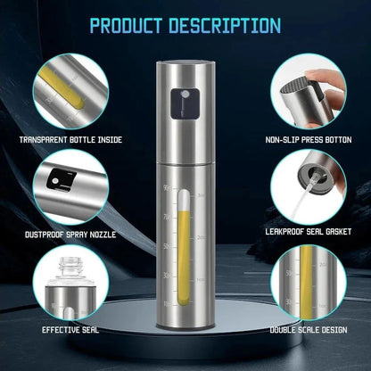 Advanced Glass Olive Oil Sprayer Bottle for Cooking