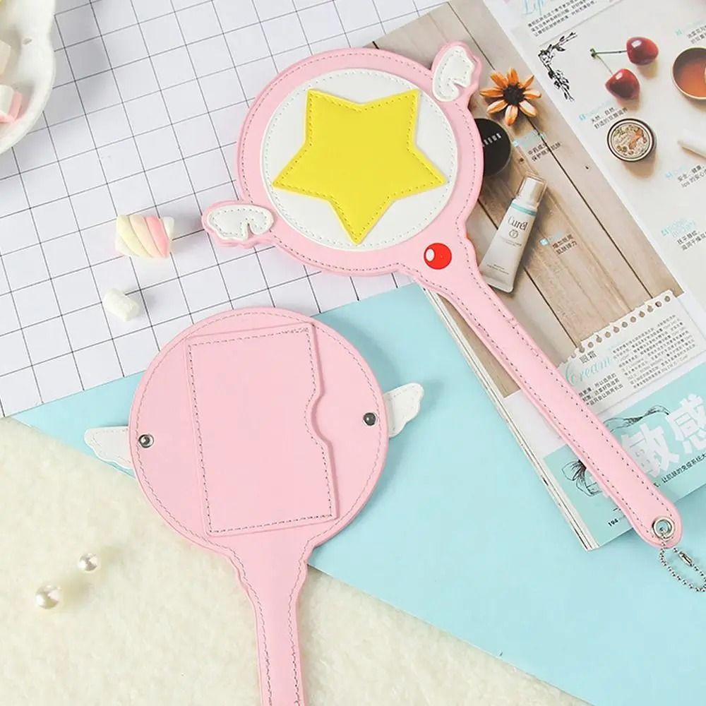 Cute Anime Star Magic Wand Card Holder