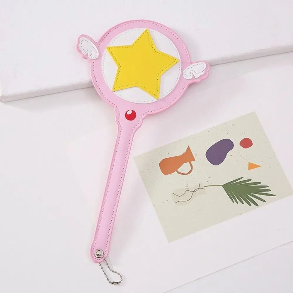 Cute Anime Star Magic Wand Card Holder