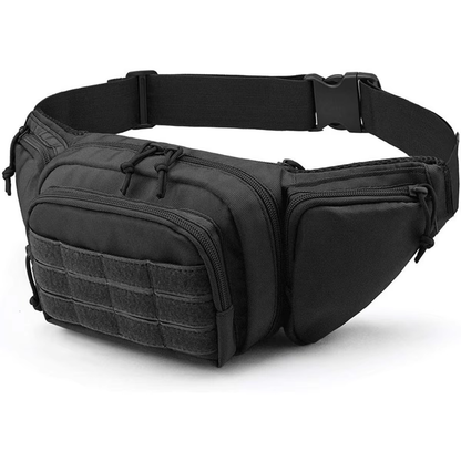 Mens Tactical Waist Bag Durable Military Fanny Pack for Outdoor Adventures