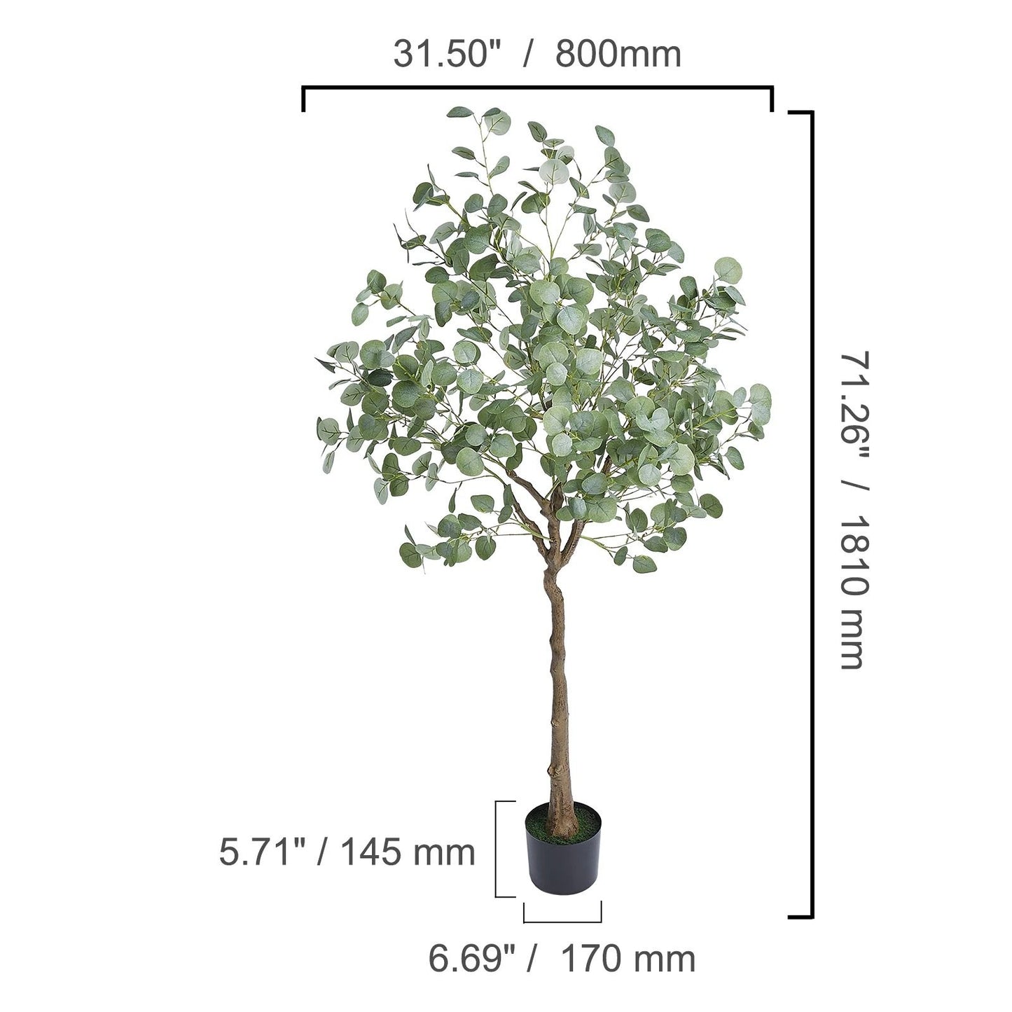Mediterranean Artificial Olive Tree & High-End Lifelike Faux Indoor Greenery