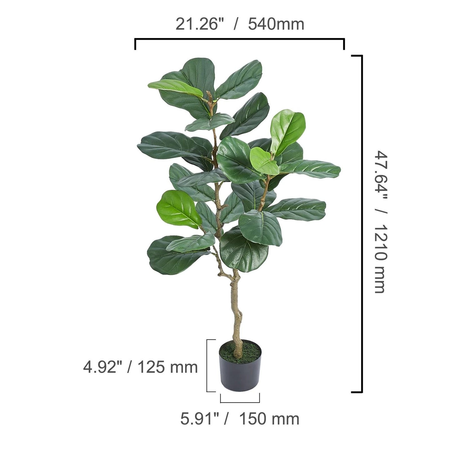 Mediterranean Artificial Olive Tree & High-End Lifelike Faux Indoor Greenery
