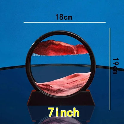 3D Moving Sand Art Picture & Deep Sea Quicksand Flowing Motion Display