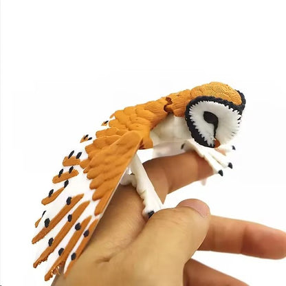 3D Printed Articulated Eagle Figurine | Movable Simulation Bird Ornament