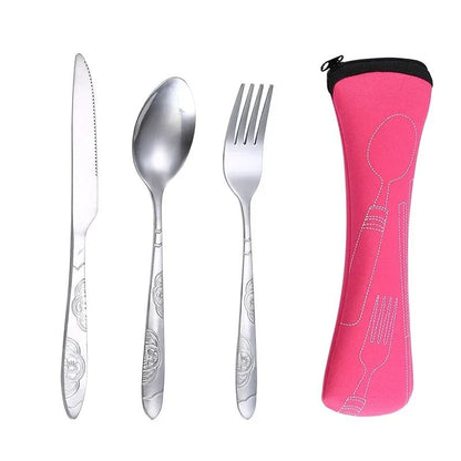 Precision Travel Camping Cutlery Set and High-Performance Mobile Dining Architecture