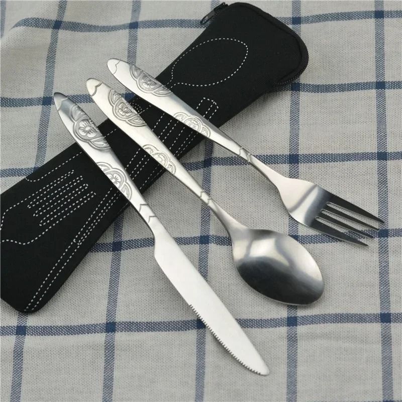 Precision Travel Camping Cutlery Set and High-Performance Mobile Dining Architecture