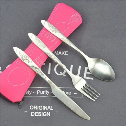 Precision Travel Camping Cutlery Set and High-Performance Mobile Dining Architecture