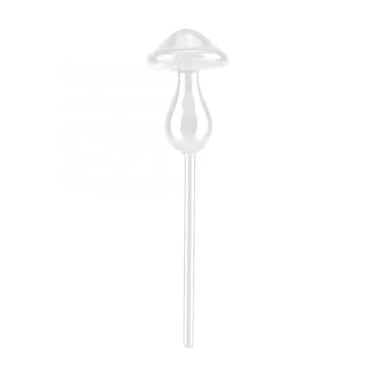 Rainbow Mushroom Glass Plant Watering Globes for Effortless Plant Care