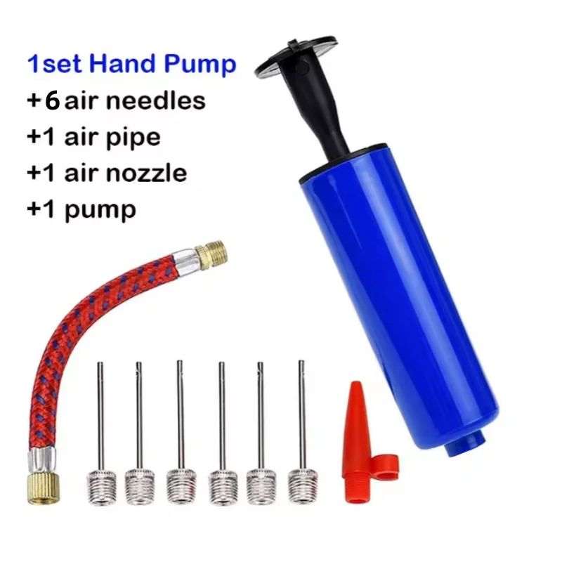 Portable Ball Pump with Flexible Hose – Quick Inflate Basketball Pump for All Sports