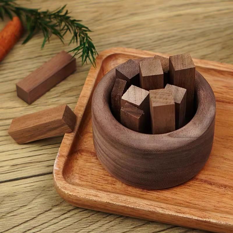 Natural Wooden Essential Oil Diffuser Beech Walnut Aromatherapy Decor