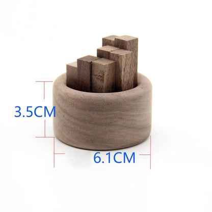 Natural Wooden Essential Oil Diffuser Beech Walnut Aromatherapy Decor