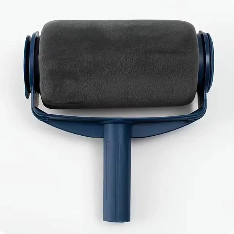 High-Coverage Self-Priming Paint Roller Brush for Smooth Wall Finishes