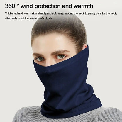 Thermal Neck Warmer Windproof Winter Bandana Scarf for Sports and Outdoor Use