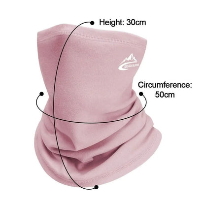 Thermal Neck Warmer Windproof Winter Bandana Scarf for Sports and Outdoor Use