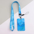 blue-green lanyard