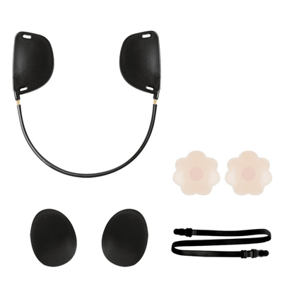 Invisible Push Up Bra Kit for Deep V Dresses Strapless Backless Silicone Adhesive Bra