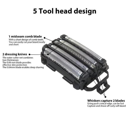 Premium Panasonic Electric Shaver Replacement Inner Blade & Foil Set for ES Series Razors
