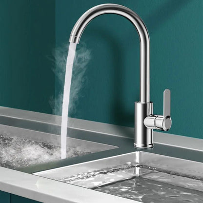 Stainless Steel Kitchen Faucet Hot and Cold Sink Faucet Dual Control Mixer Tap