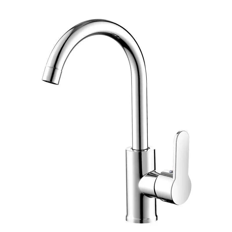 Stainless Steel Kitchen Faucet Hot and Cold Sink Faucet Dual Control Mixer Tap