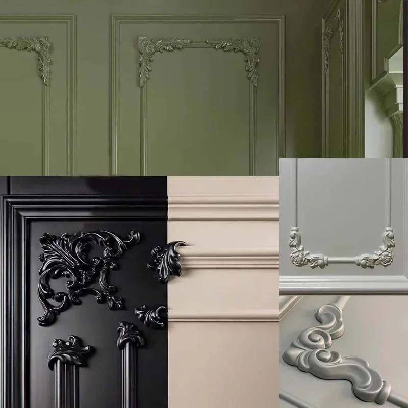 Vintage Wood Applique Trim for Furniture and Cabinets