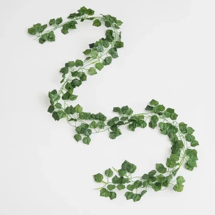 Artificial Hanging Garland Vine Green Leaves Decor for Home and Events