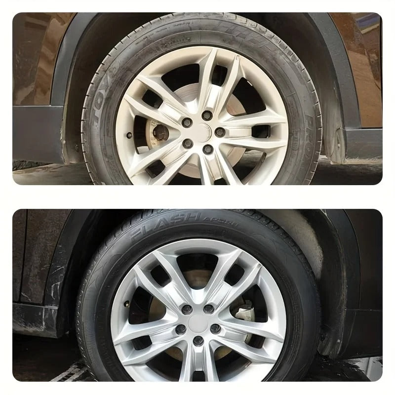 Black Shiny Tire Wax Long Lasting Protection and Repair for All Tires