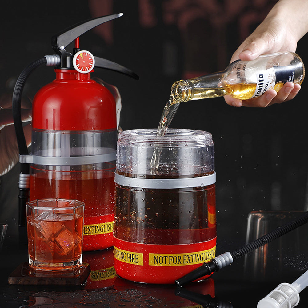 Creative Fire Extinguisher Beer & Wine Dispenser Party Bar Accessory