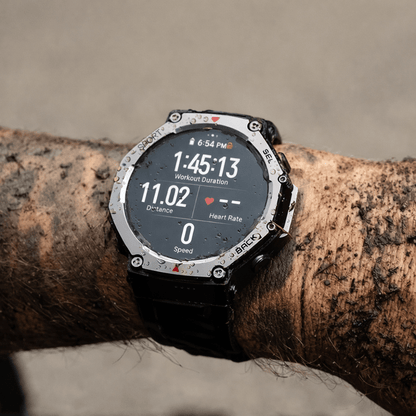 Military Smartwatch with Bluetooth Calling, Built-in GPS, Compass, Altimeter & 10ATM Waterproof Sports Watch for Men's