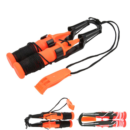Ice Fishing Safety Picks with Whistle Emergency Ice Picks for Winter Survival Gear