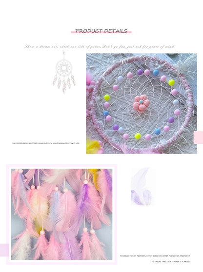Handmade Dream Catcher Wind Chime Hanging Decor