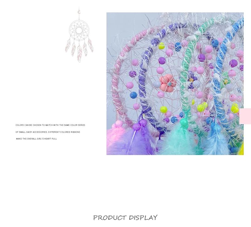 Handmade Dream Catcher Wind Chime Hanging Decor