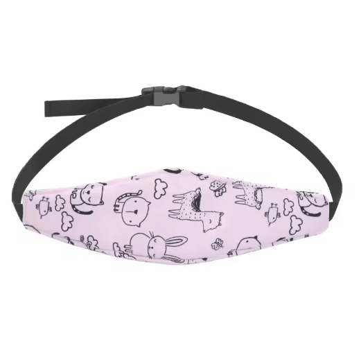 Baby Head Support Belt Adjustable Car Seat & Stroller Sleep Positioner